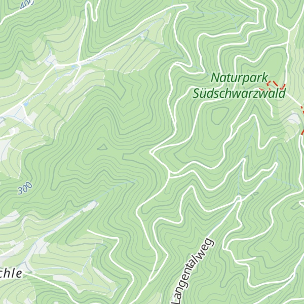 Map of Dunkelehütte