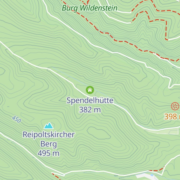 Map of Spendelhütte