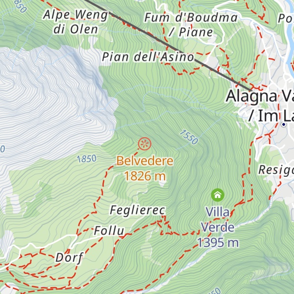 Map of Rudere di albergo