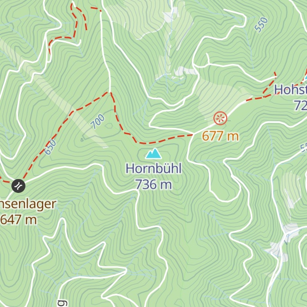 Map of Hornbühl