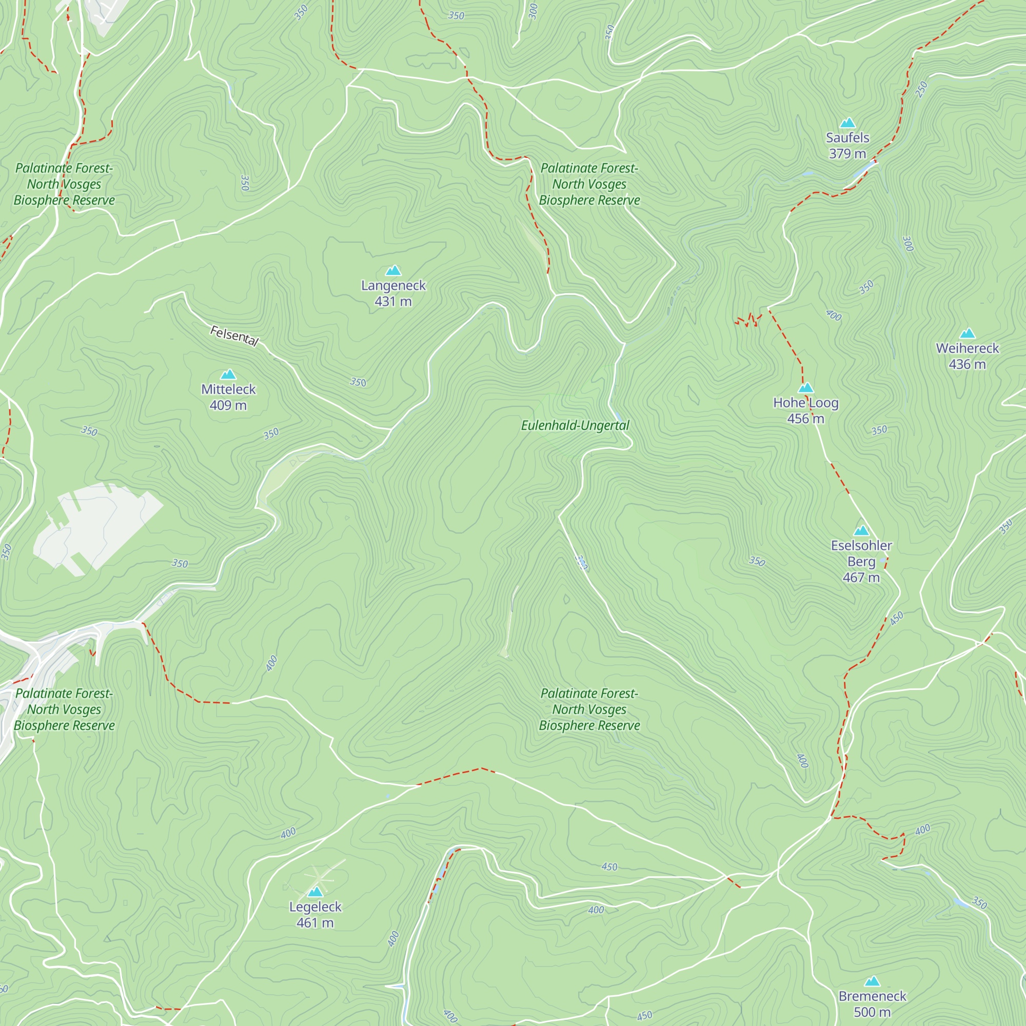 Spitzhütte map