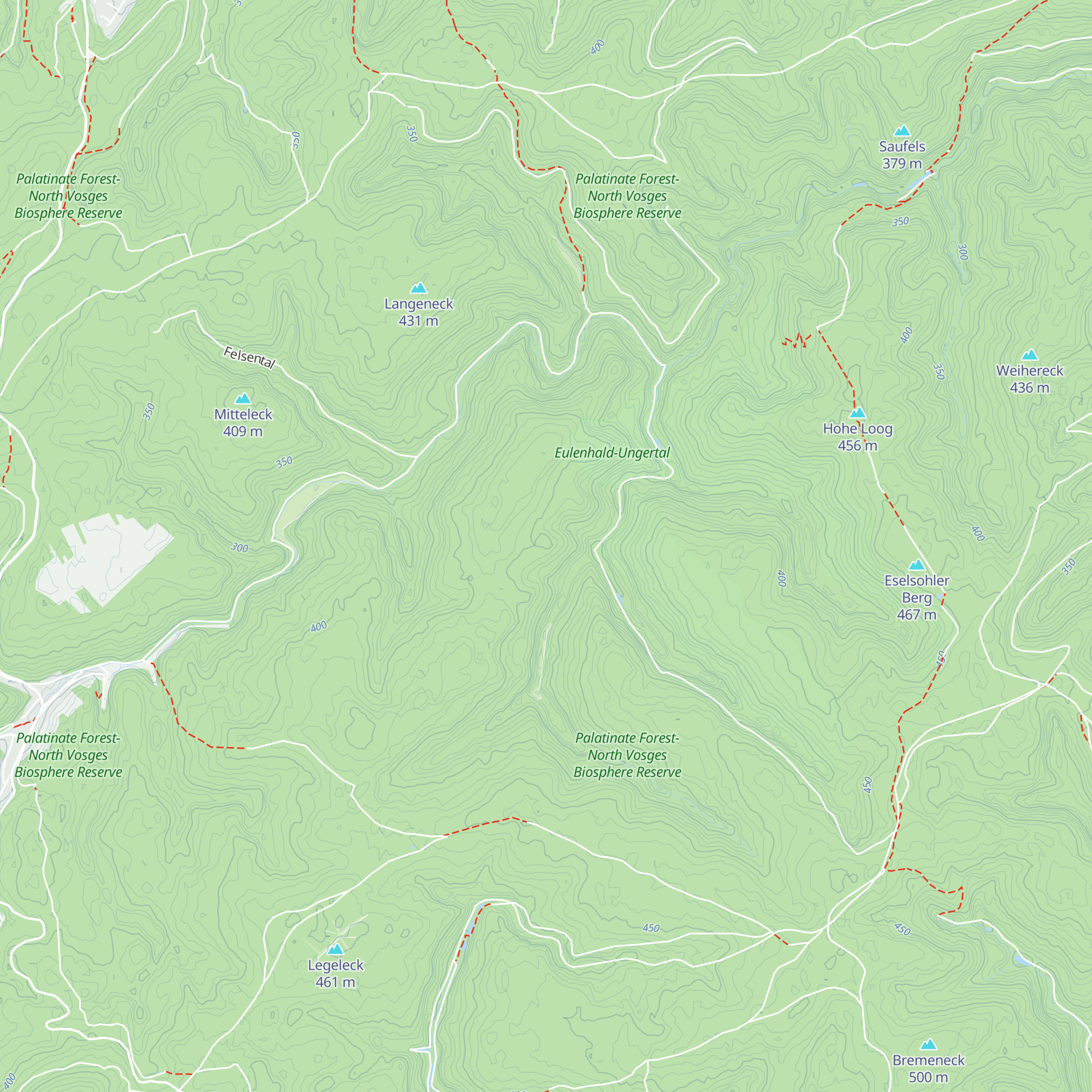 Spitzhütte map