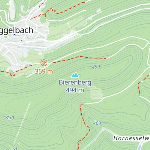 Map of Bierenberg