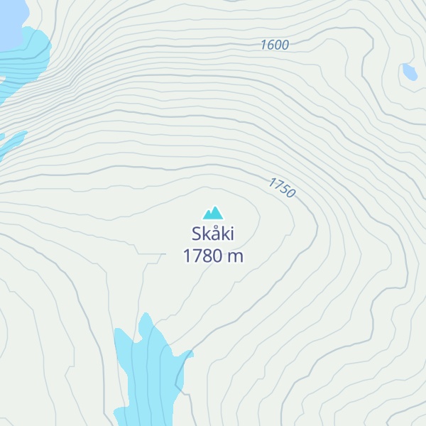 Map of Skåki