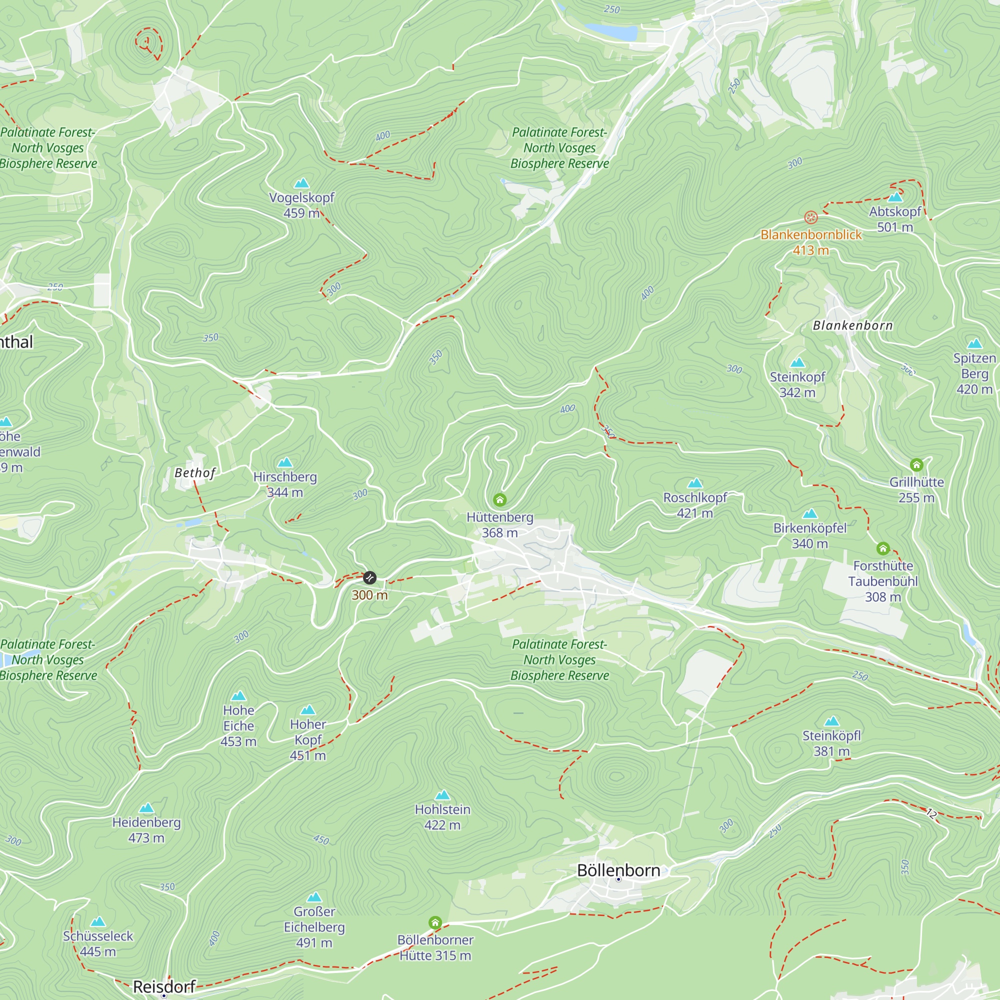 Hüttenberg map