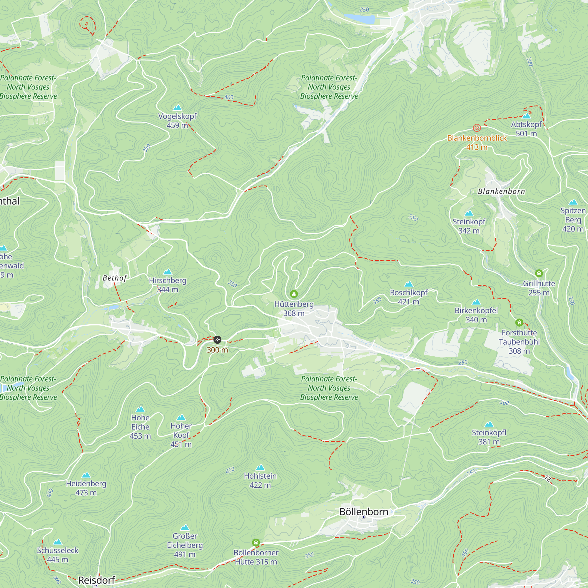 Hüttenberg map