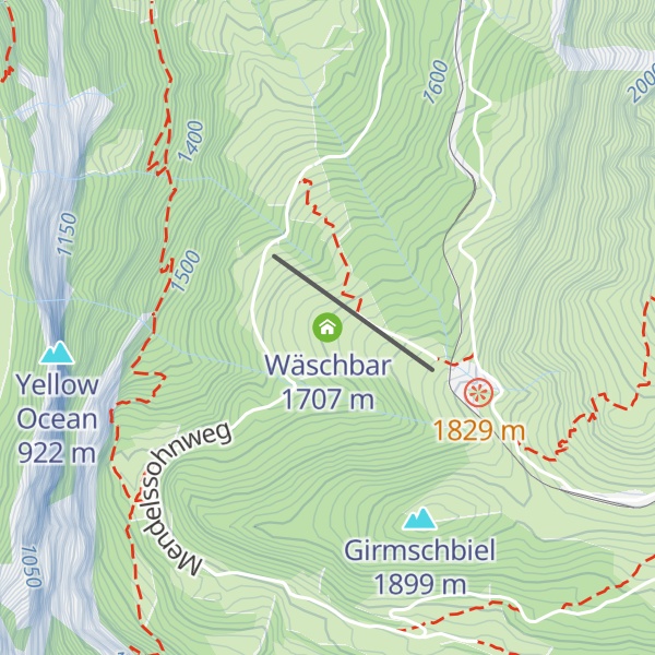 Map of Wäschbar