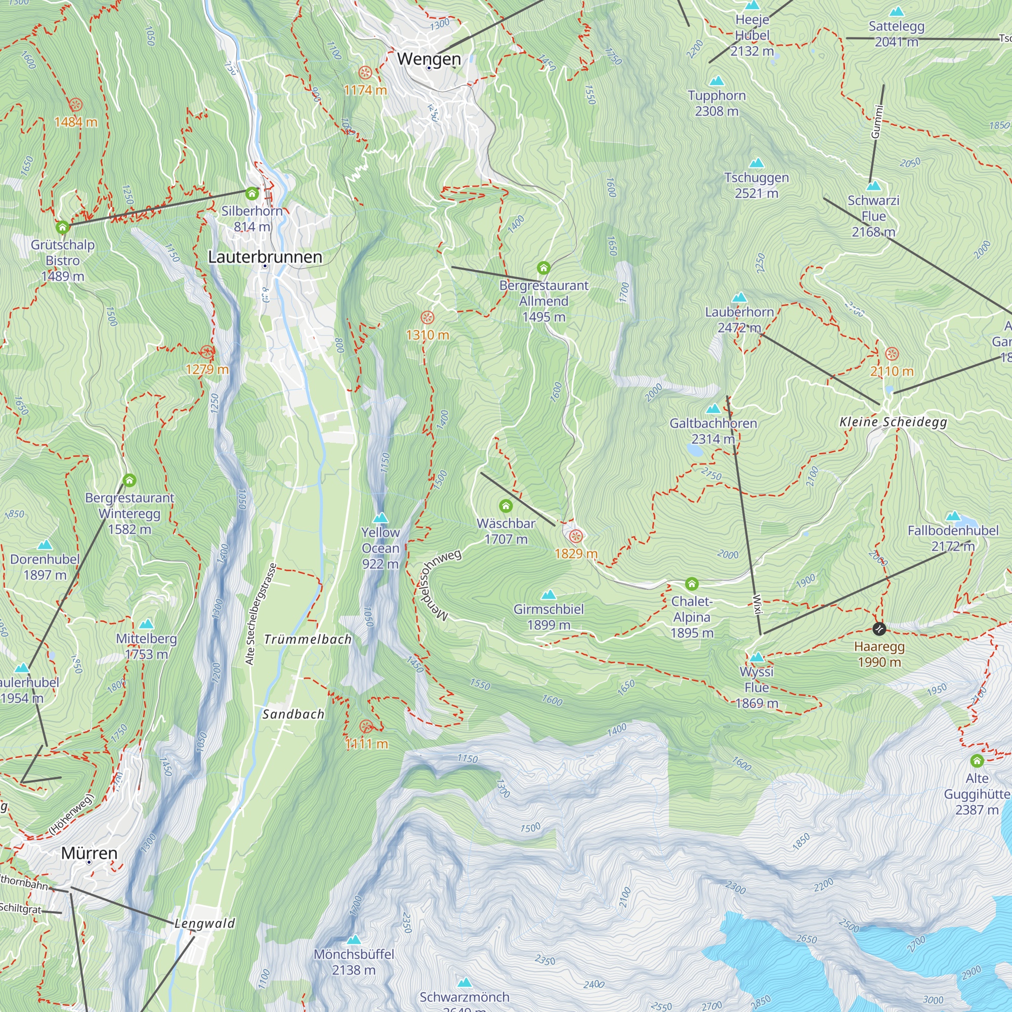 Wäschbar map