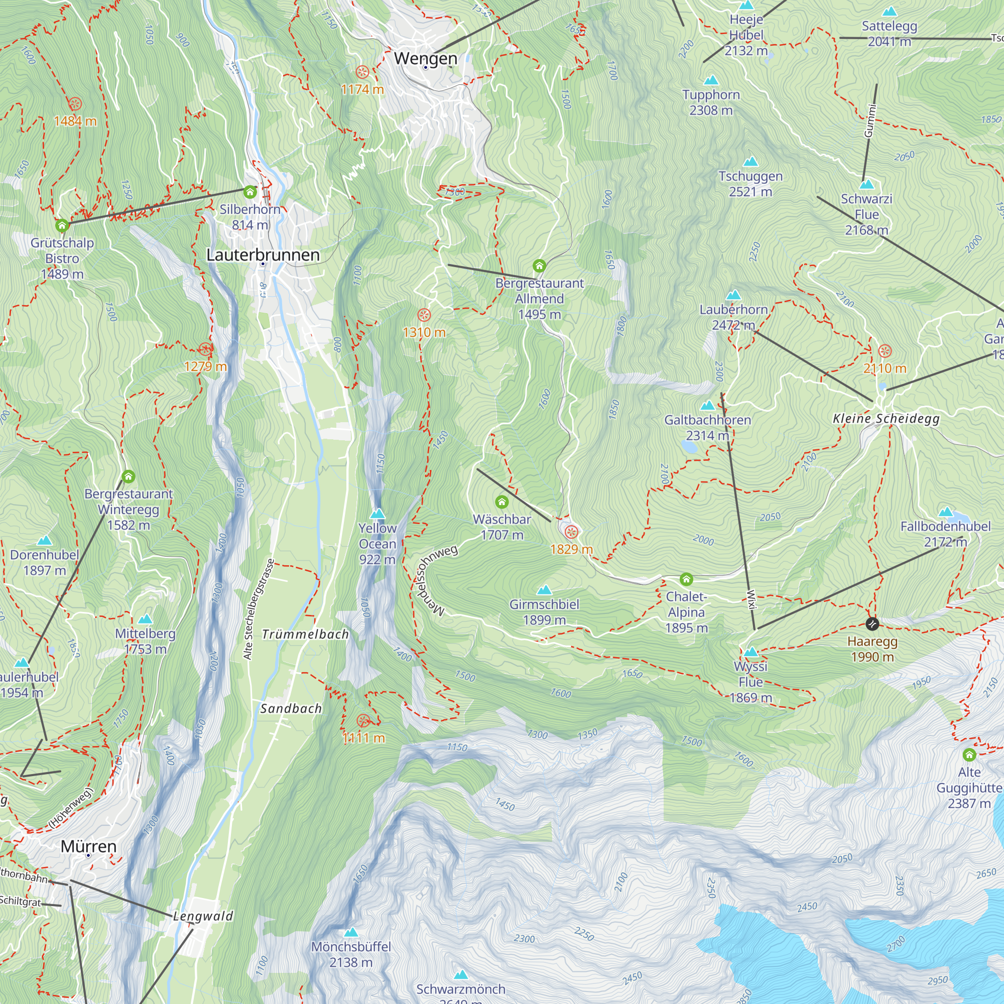 Wäschbar map