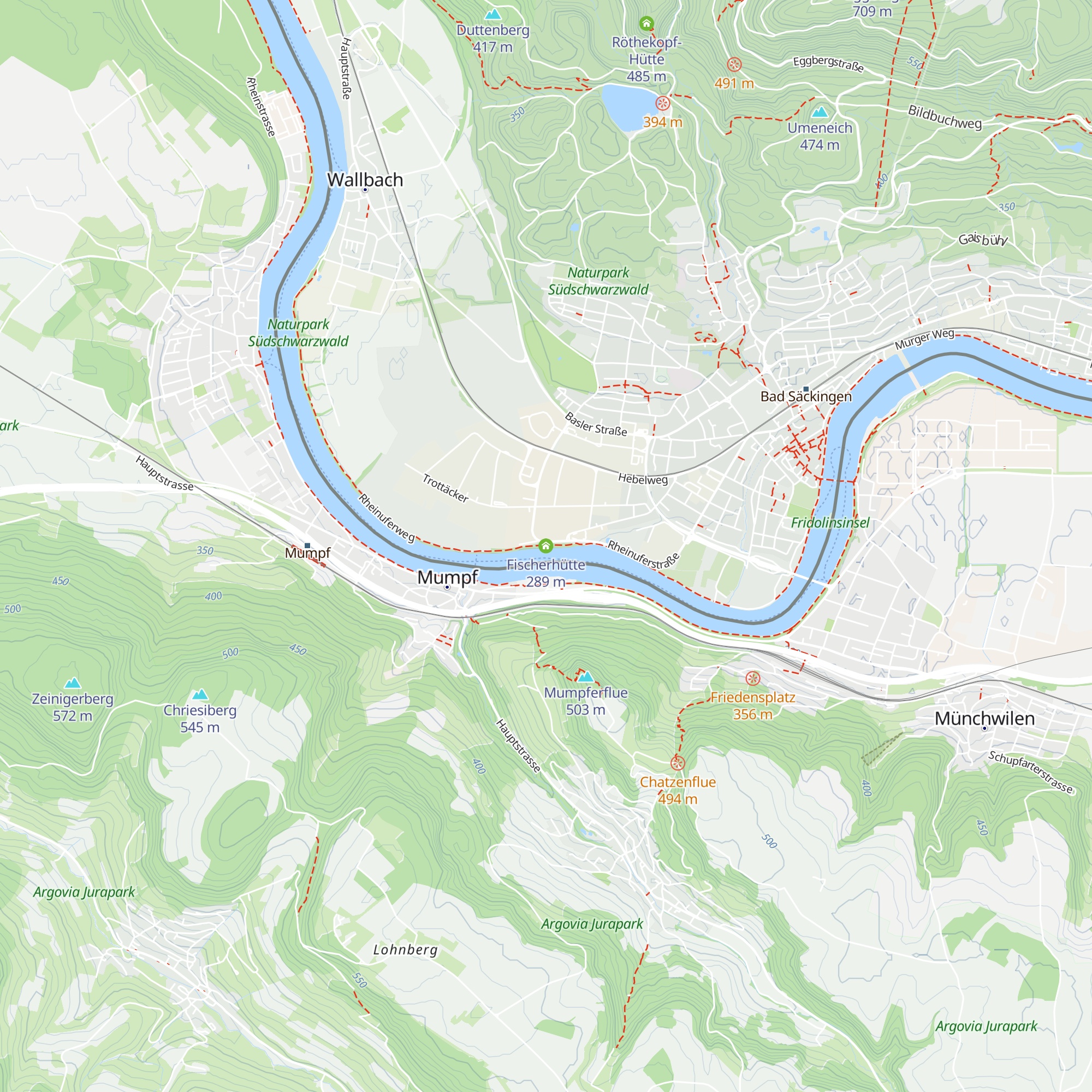 Fischerhütte map