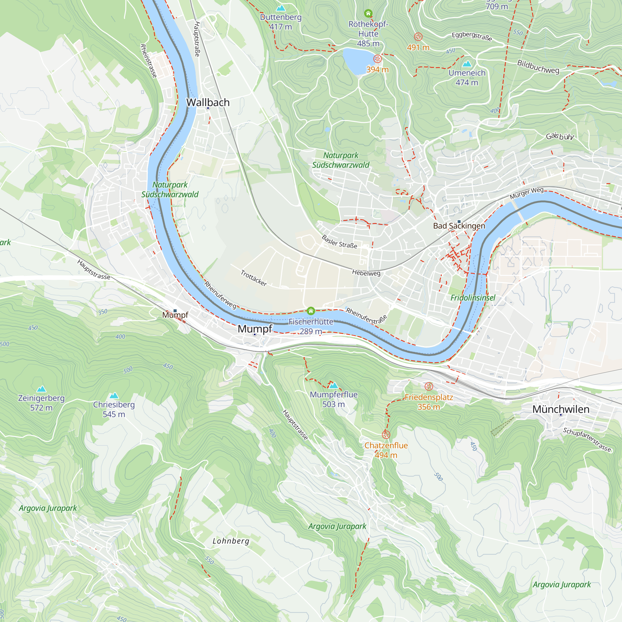 Fischerhütte map