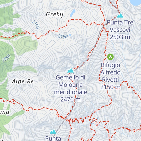 Map of Gemello di Mologna meridionale