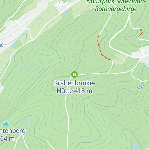 Map of Krähenbrinke-Hütte