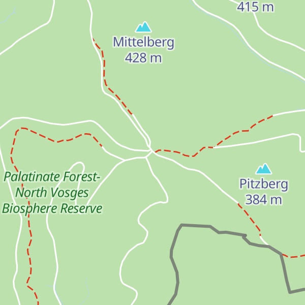 Map of Schutzhütte an der Wegscheid