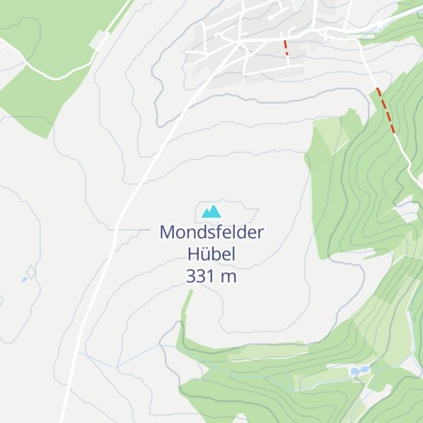 Map of Mondsfelder Hübel