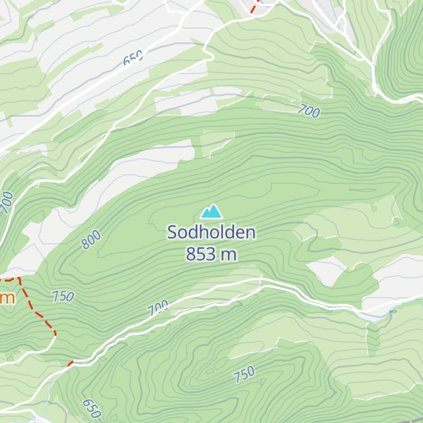 Map of Sodholden