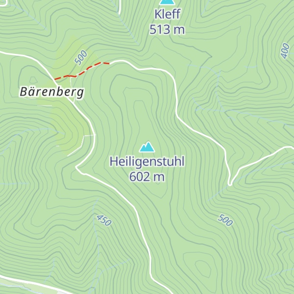 Map of Heiligenstuhl