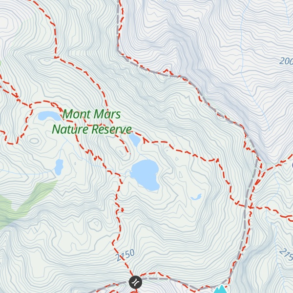 Map of Rifugio Barma