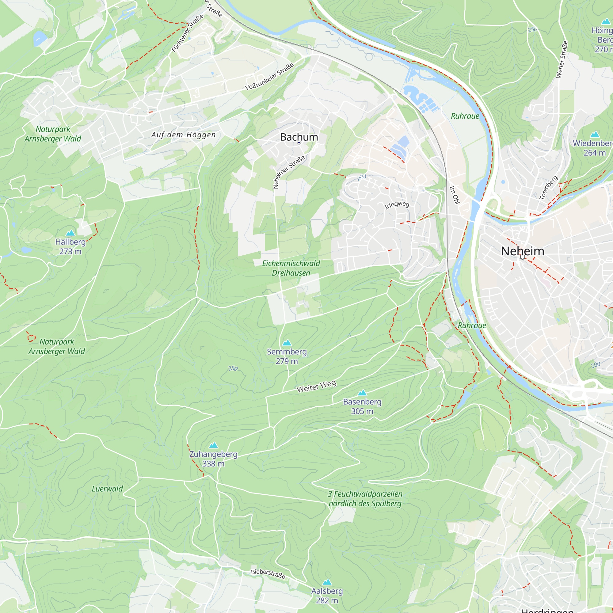 Almhütte map