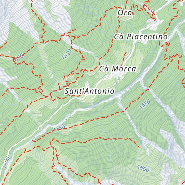 Map of Rifugio Valle Vogna