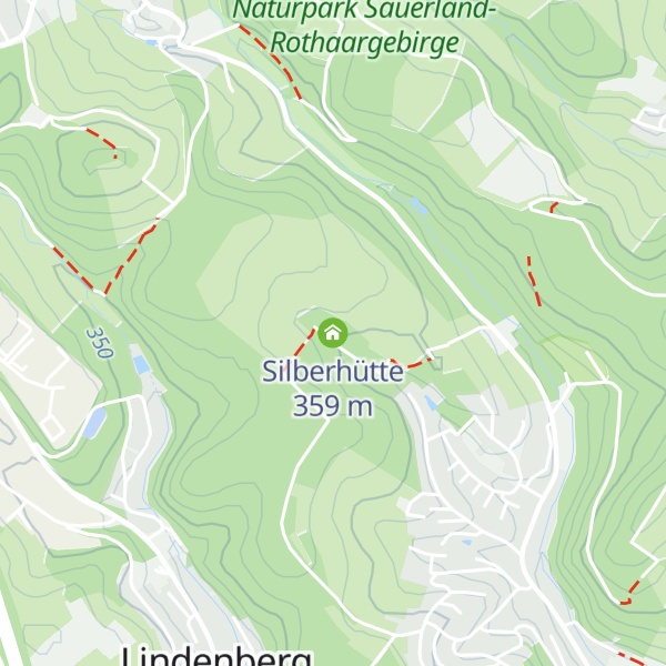 Map of Silberhütte