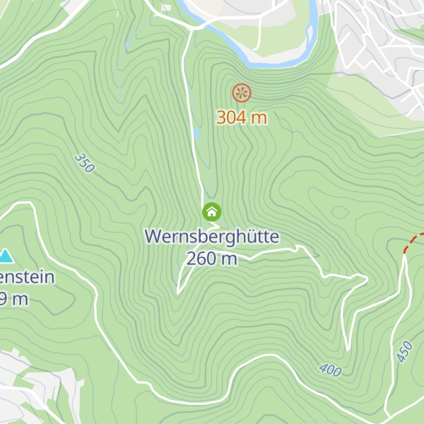 Map of Wernsberghütte