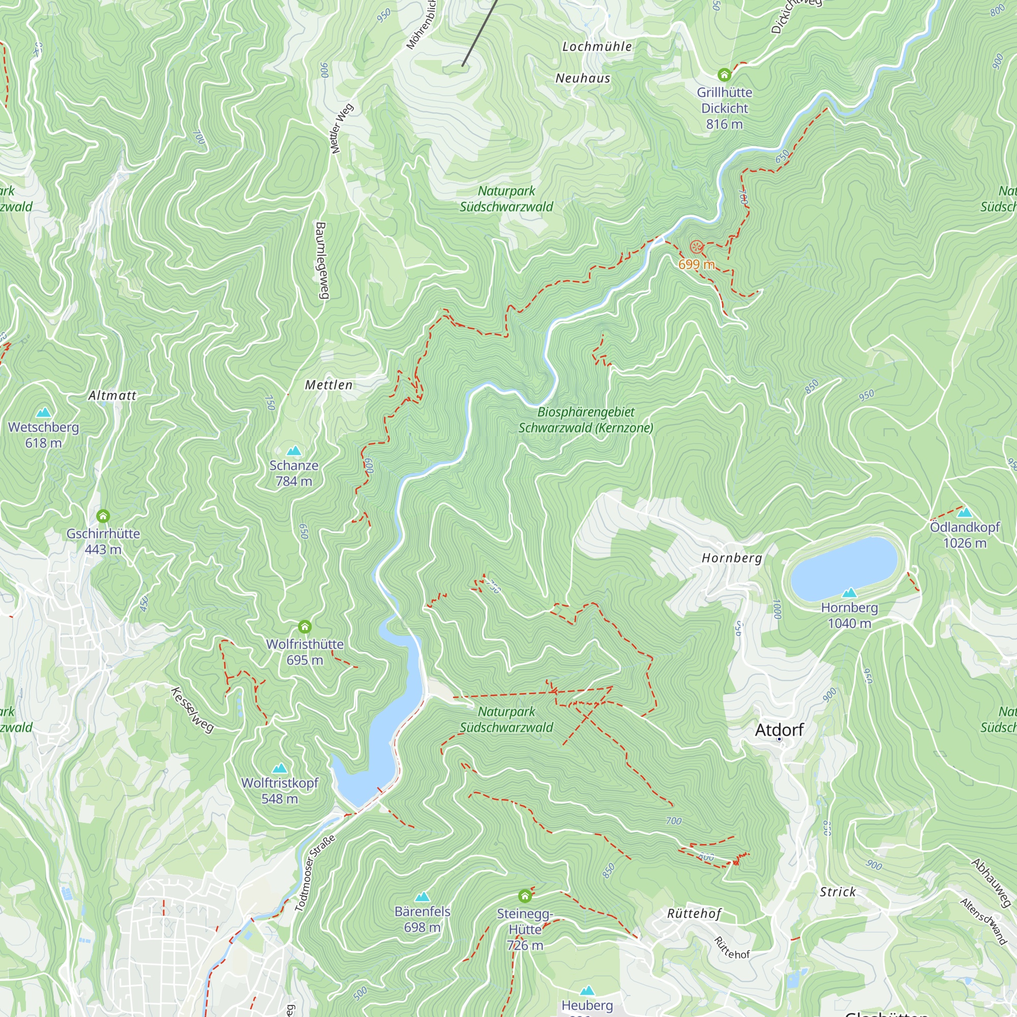 Heuelhütte map