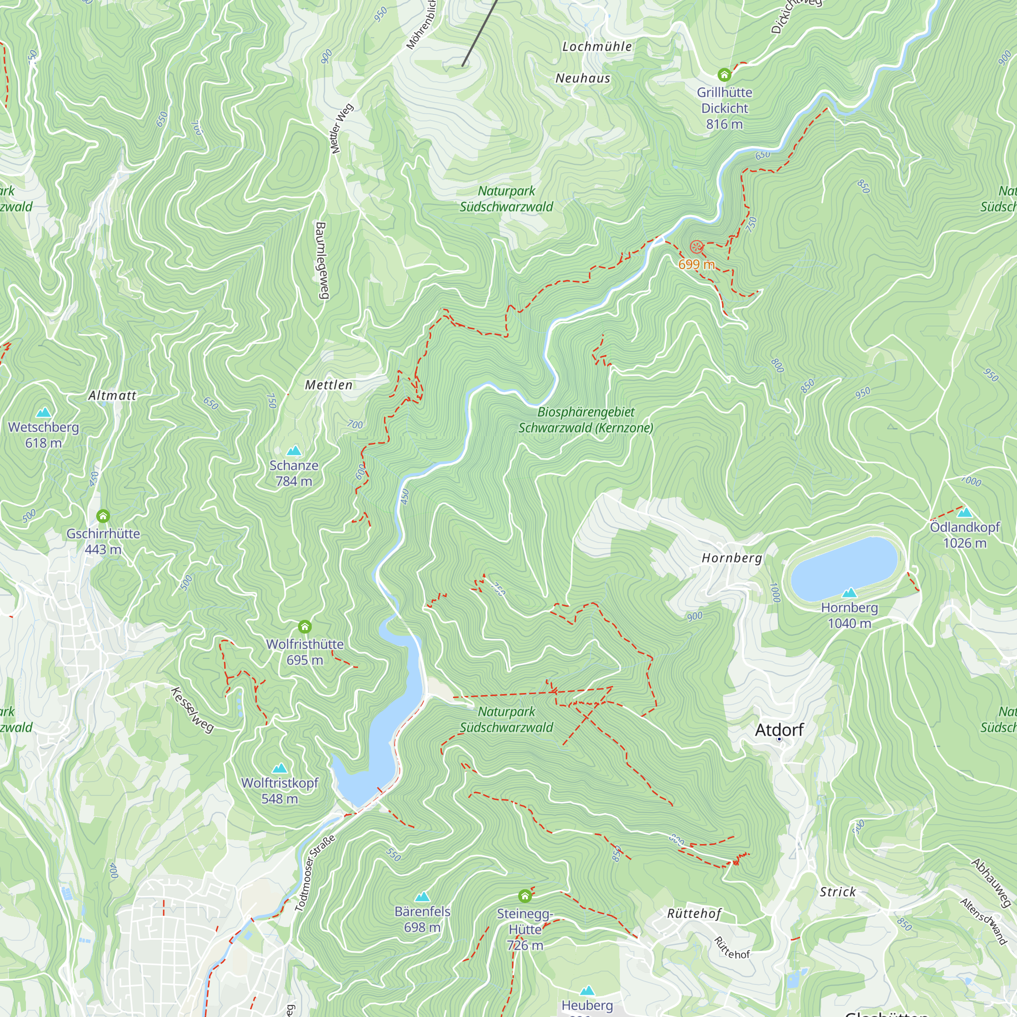 Heuelhütte map