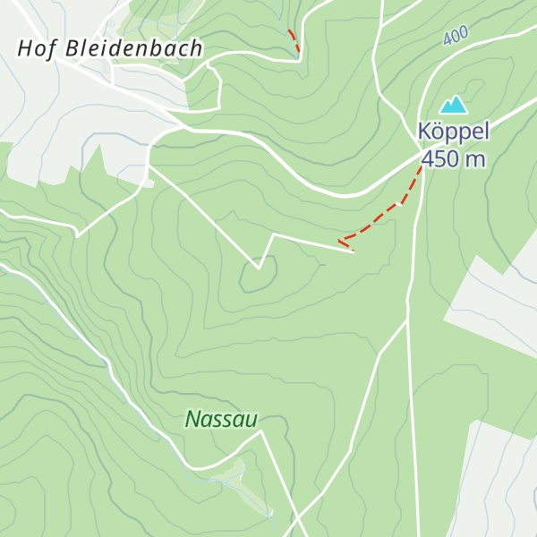 Map of Weißler Höhe