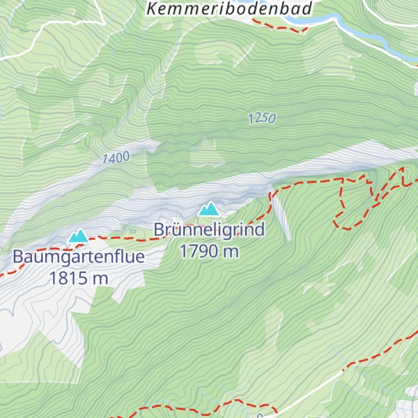 Map of Brünneligrind