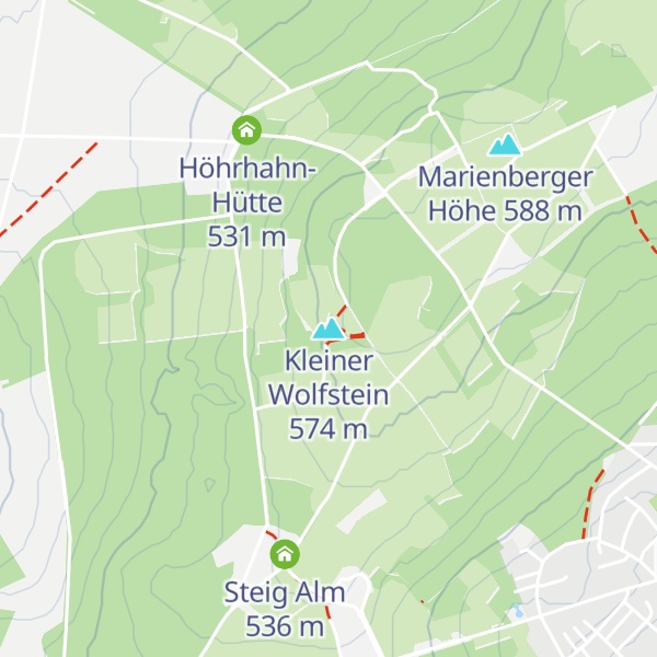 Map of Kleiner Wolfstein