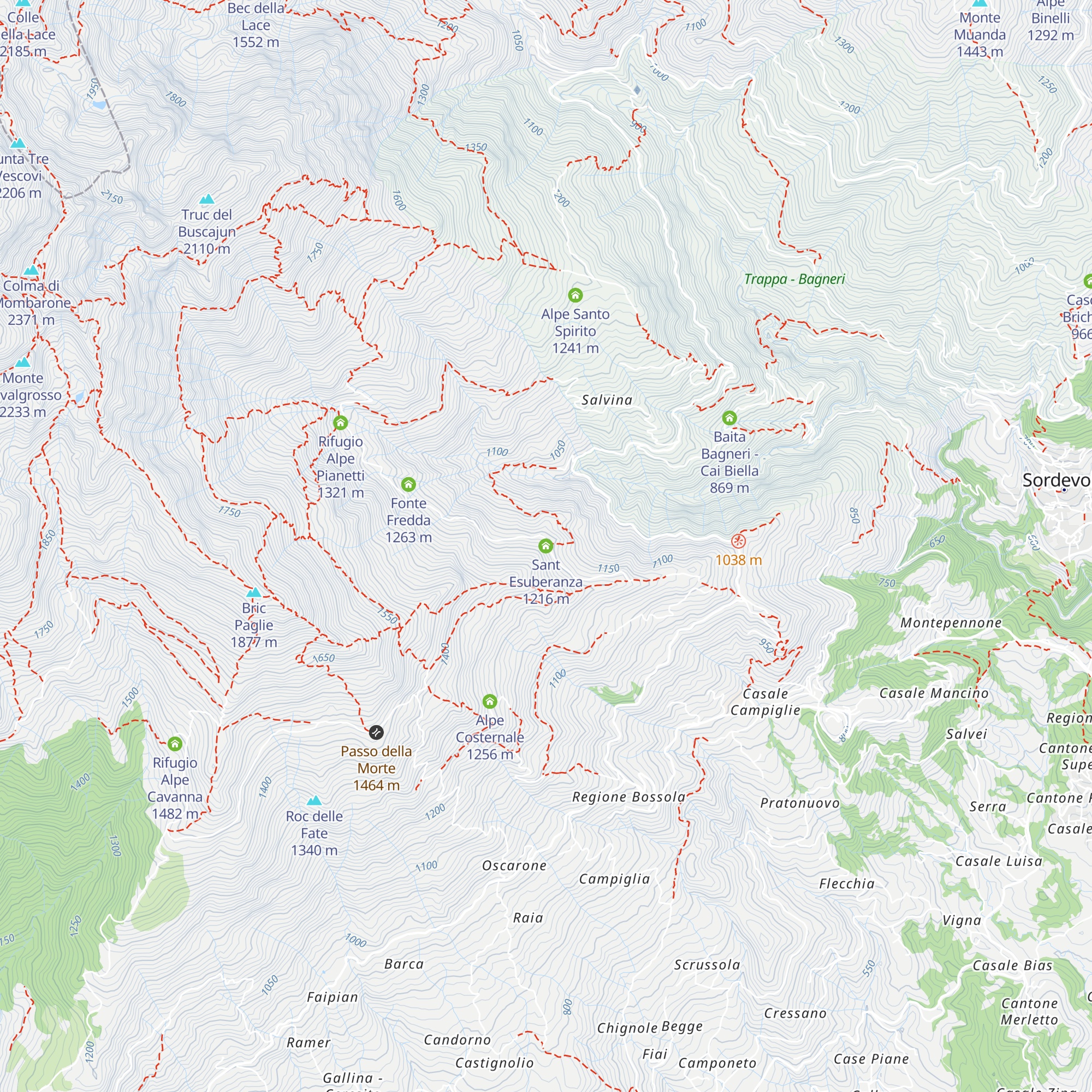 Sant Esuberanza map