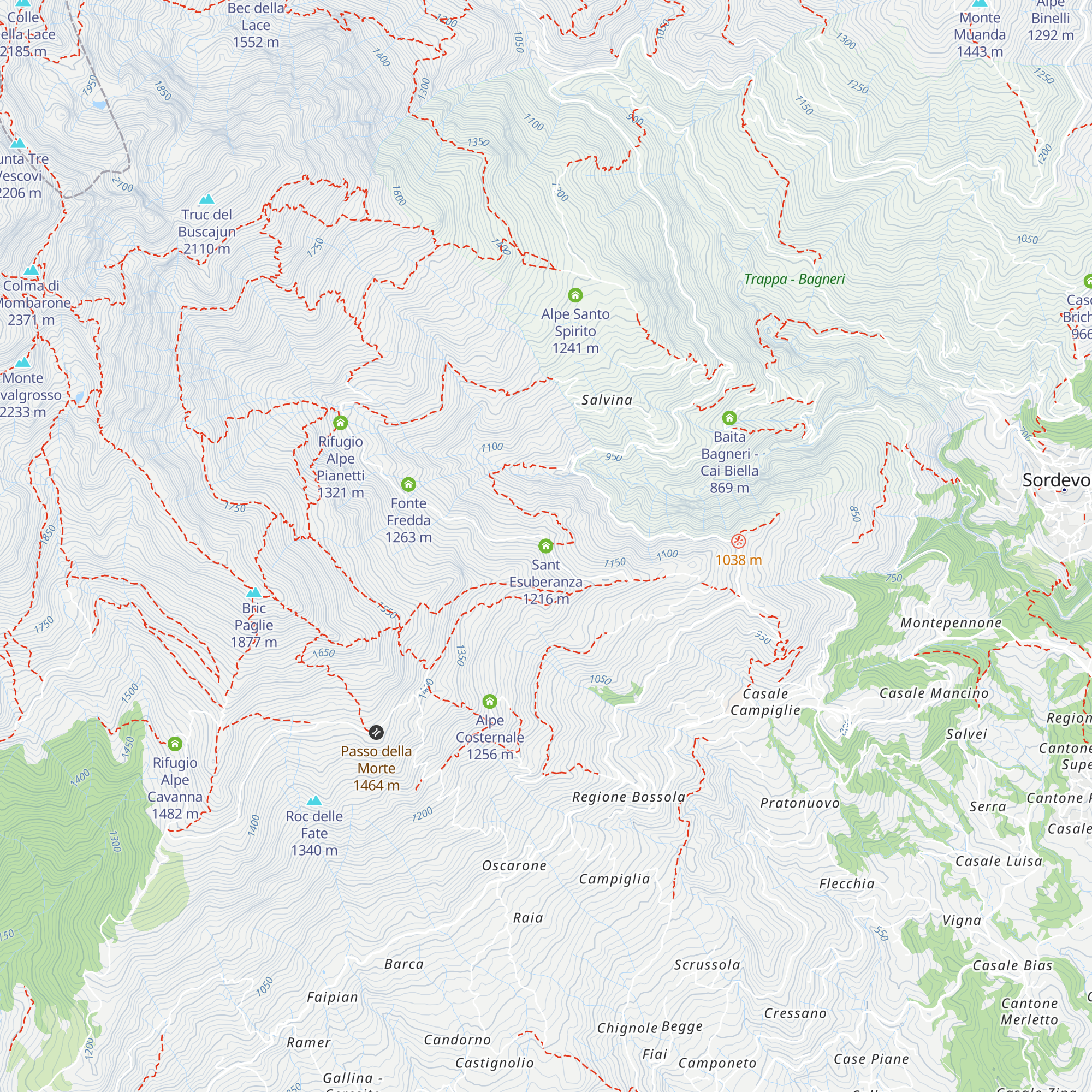 Sant Esuberanza map