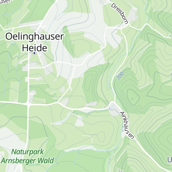 Map of Aechterbeul