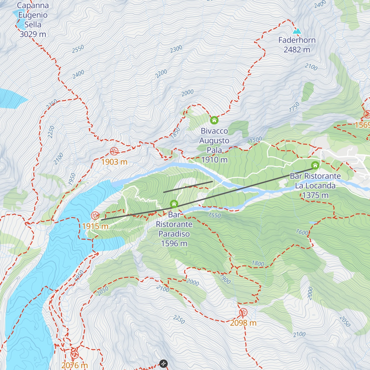 Agriturismo Alpe Burki map