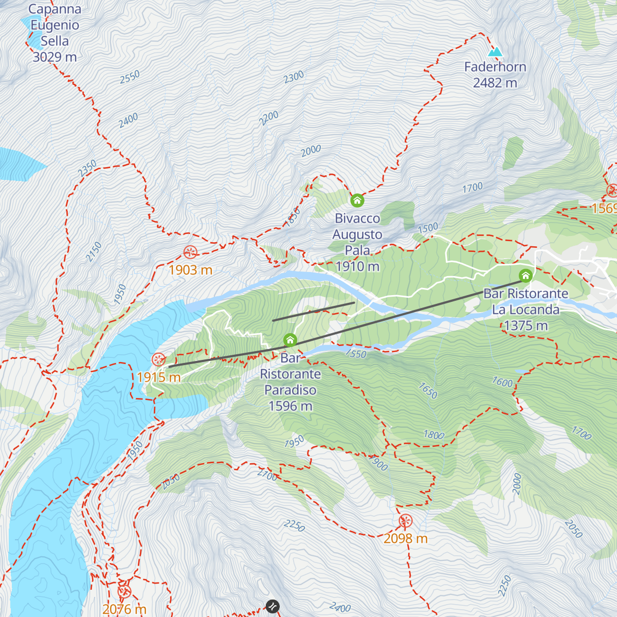 Agriturismo Alpe Burki map