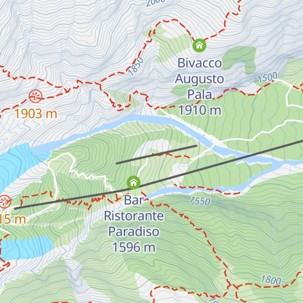 Map of Agriturismo Alpe Burki