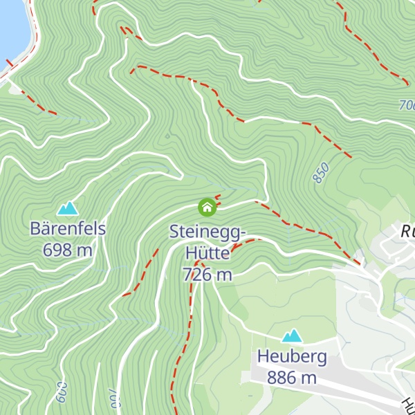 Map of Steinegg-Hütte