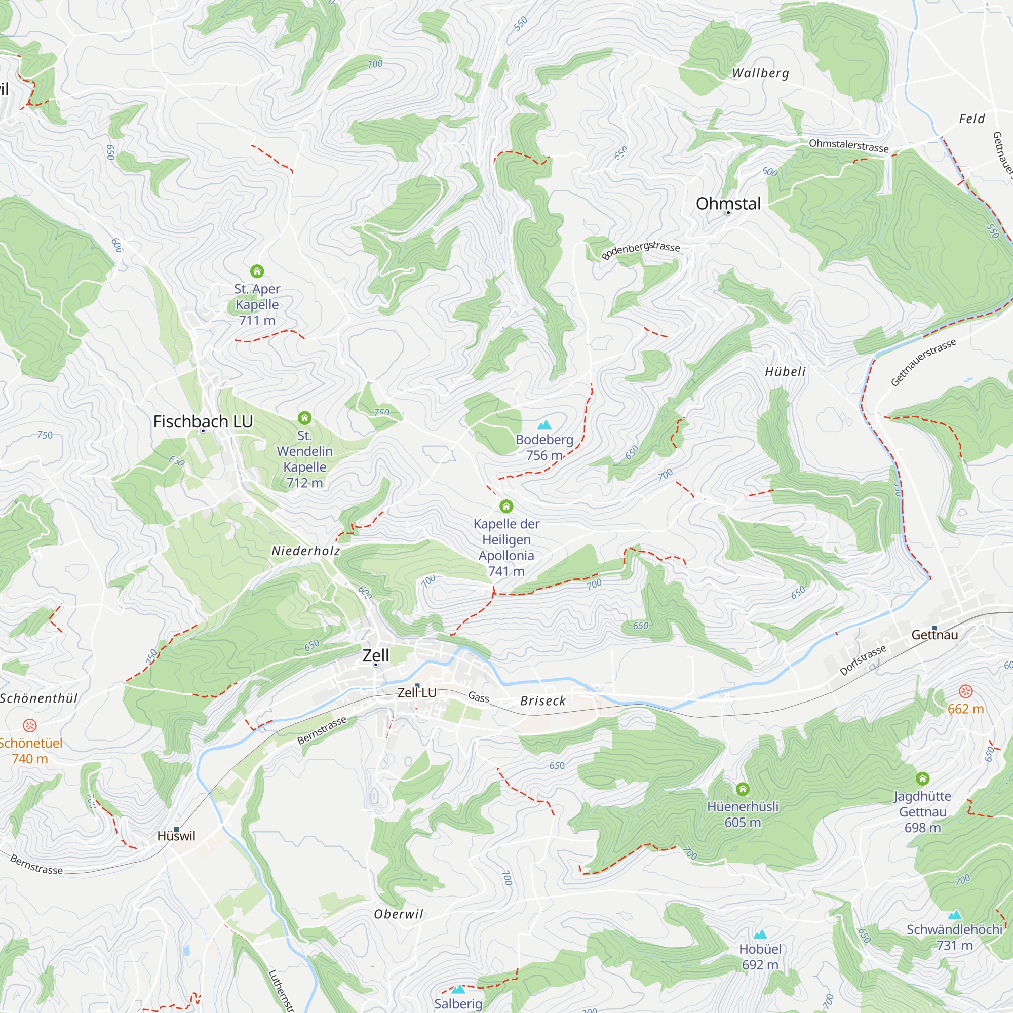 Kapelle der Heiligen Apollonia map