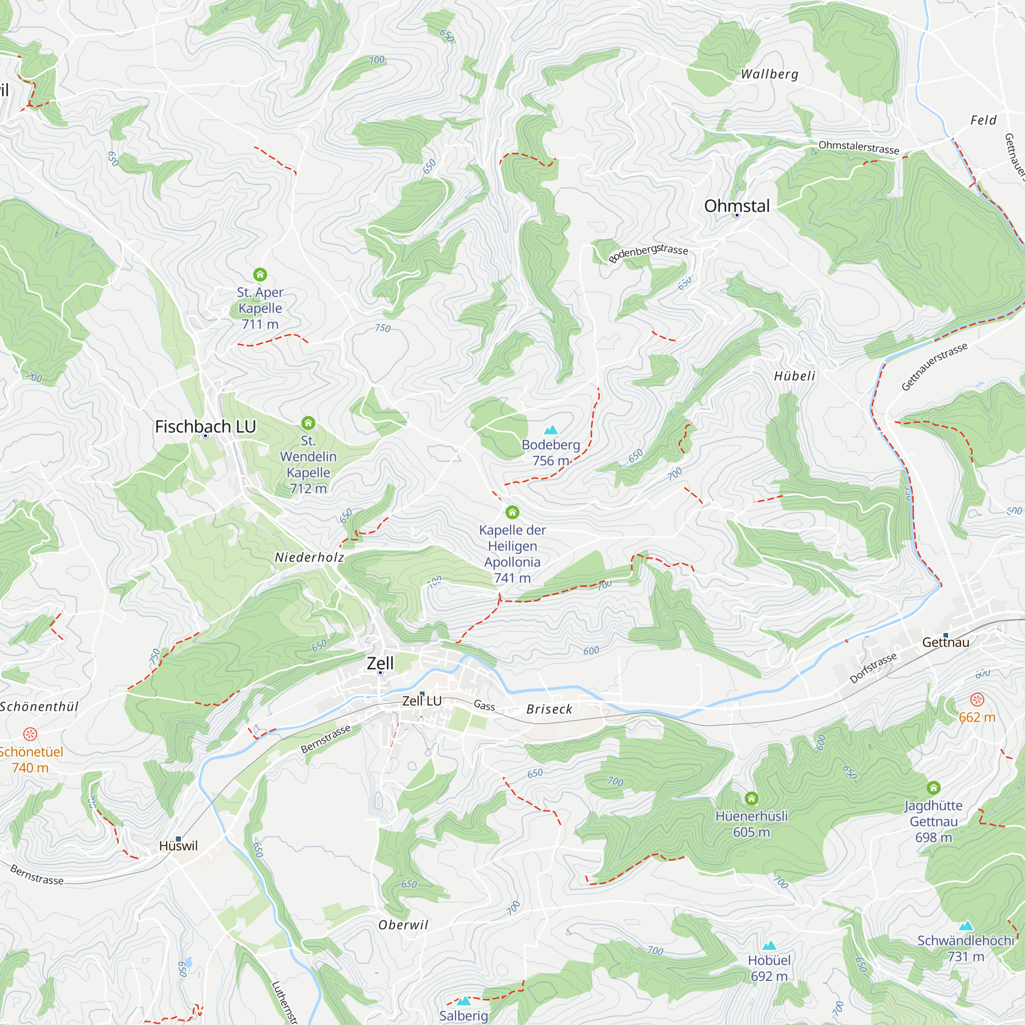 Kapelle der Heiligen Apollonia map