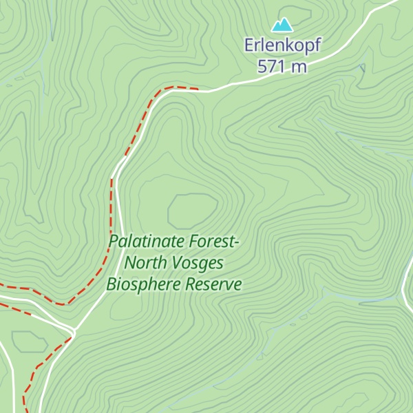 Map of Hahnenkopf