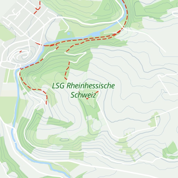 Map of Horn;Siefersheimer Horn