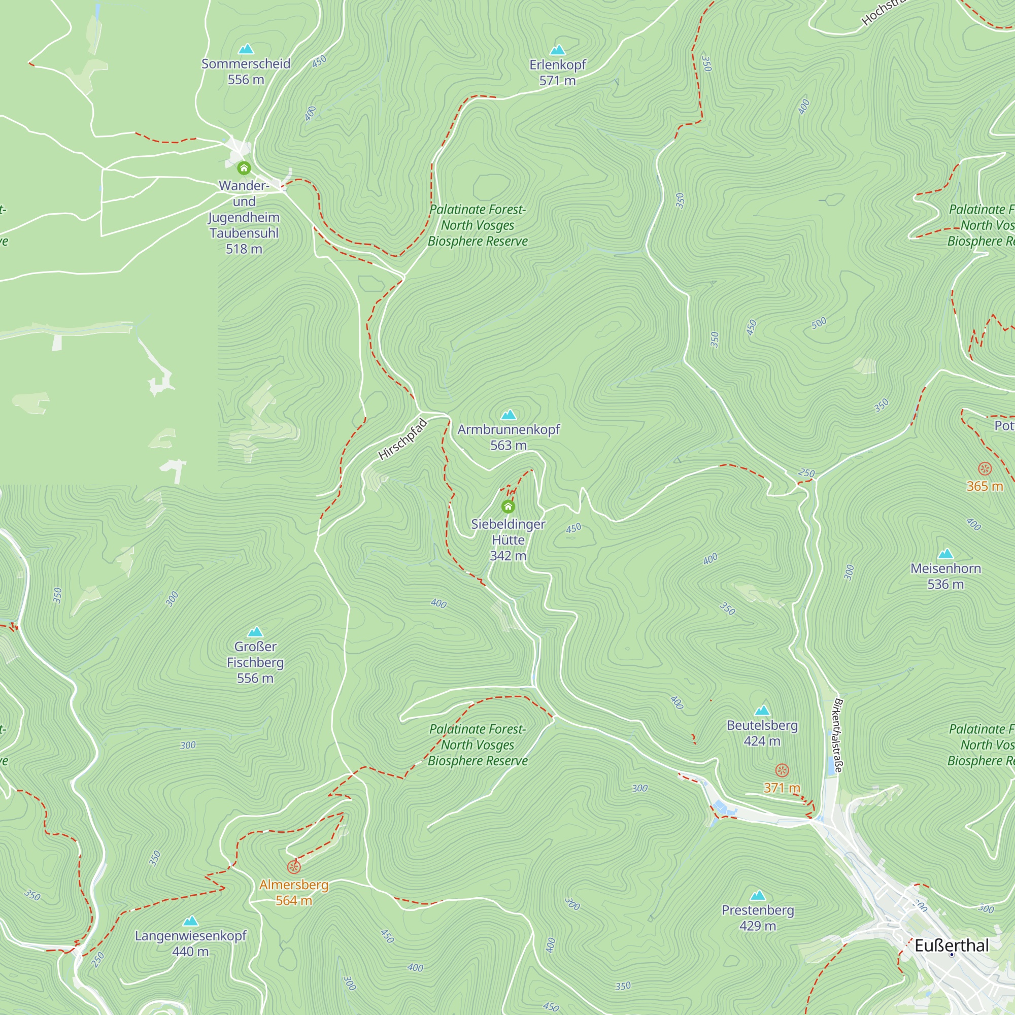 Siebeldinger Hütte/Geldmünzhütte map