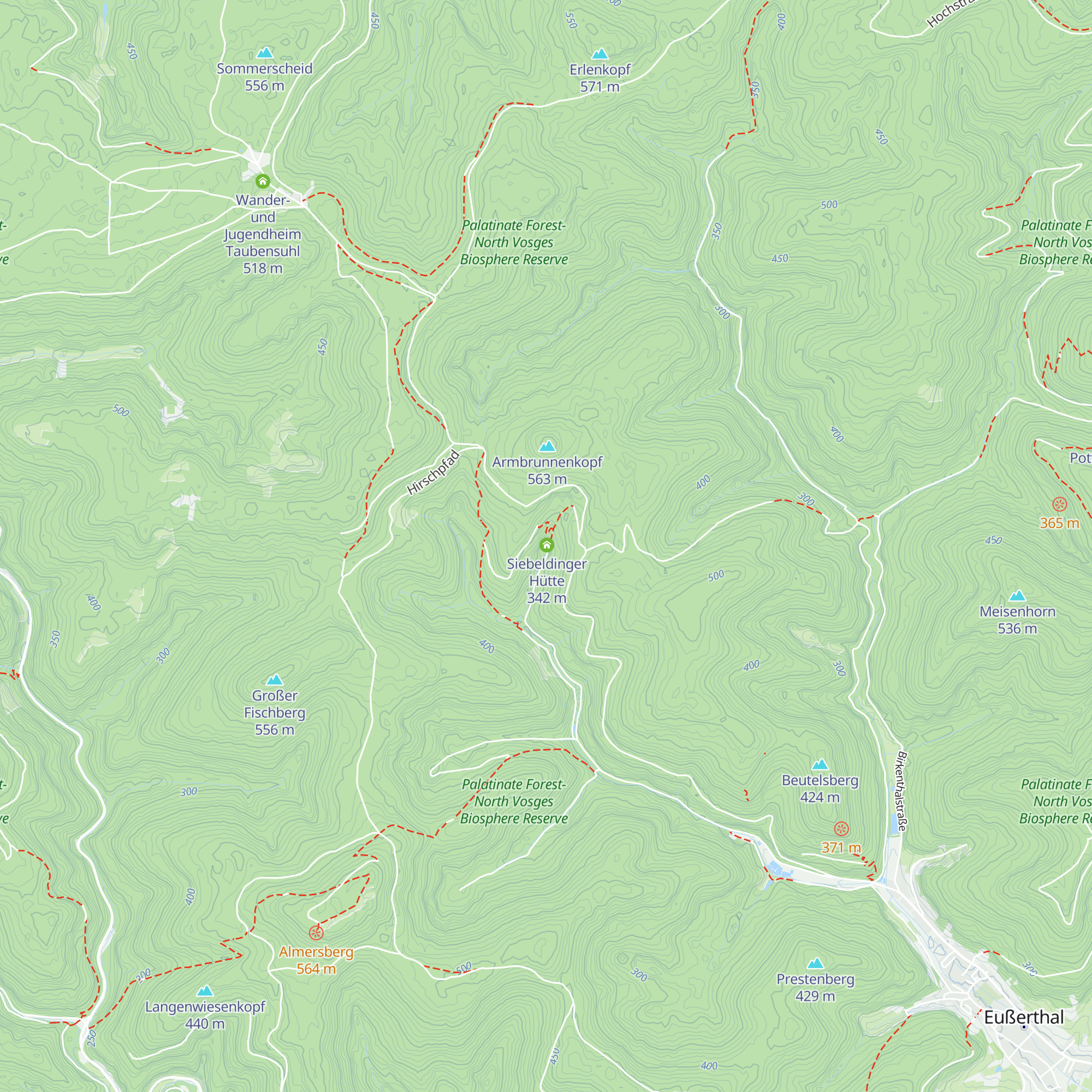 Siebeldinger Hütte/Geldmünzhütte map