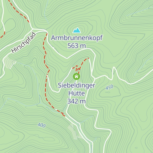 Map of Siebeldinger Hütte