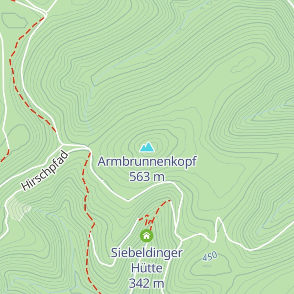 Map of Armbrunnenkopf