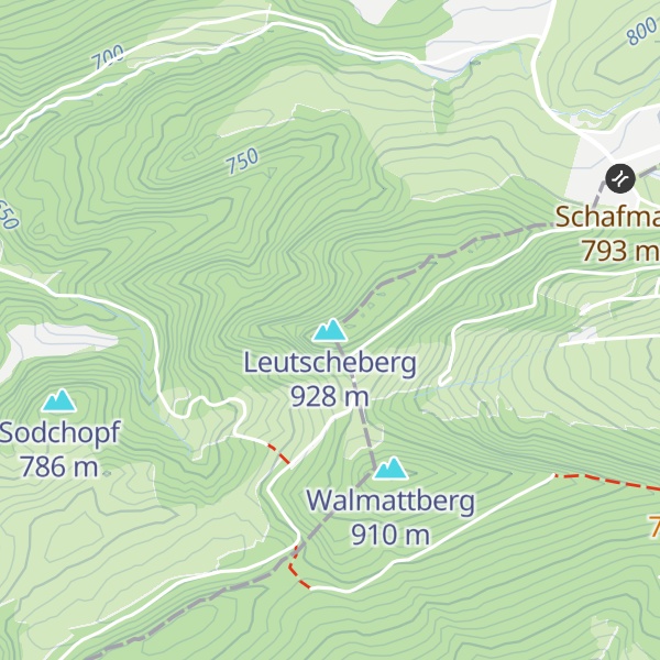 Map of Leutscheberg
