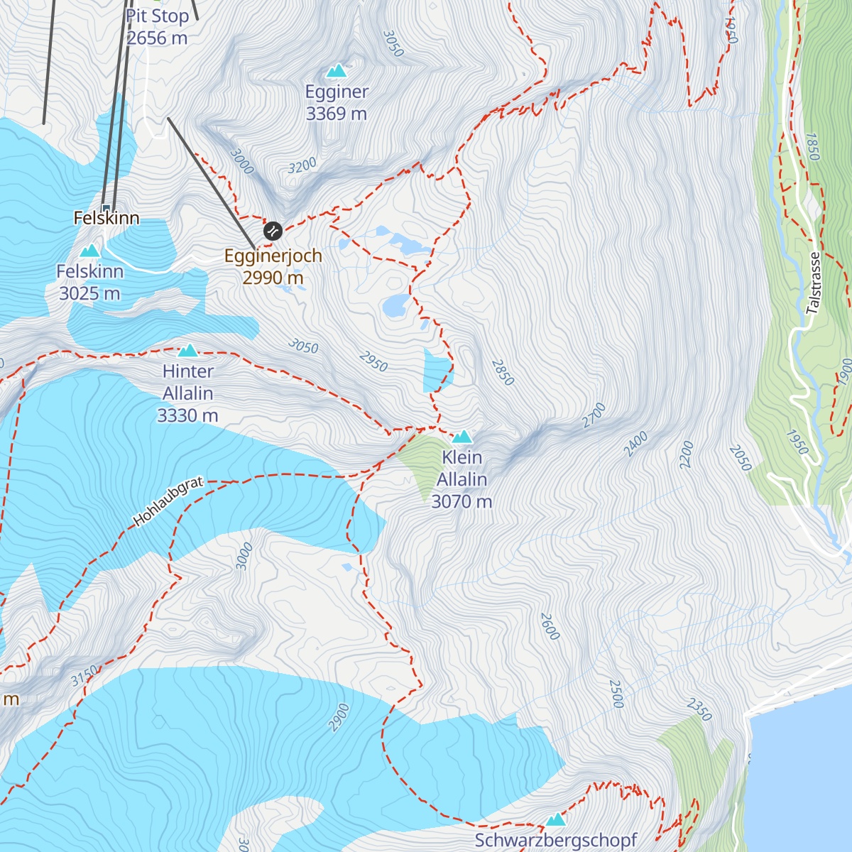 Britanniahütte map