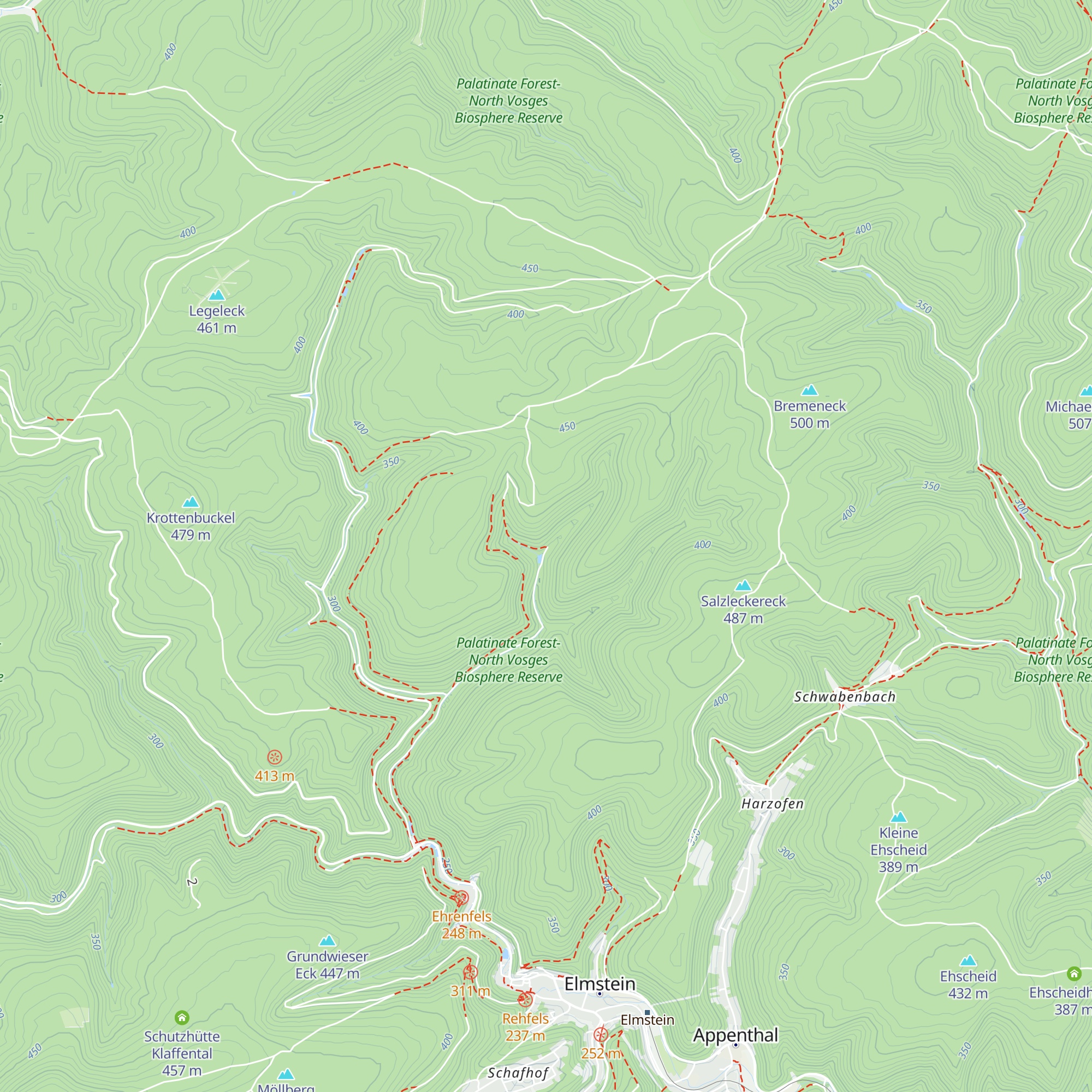 Trockentalhütte map