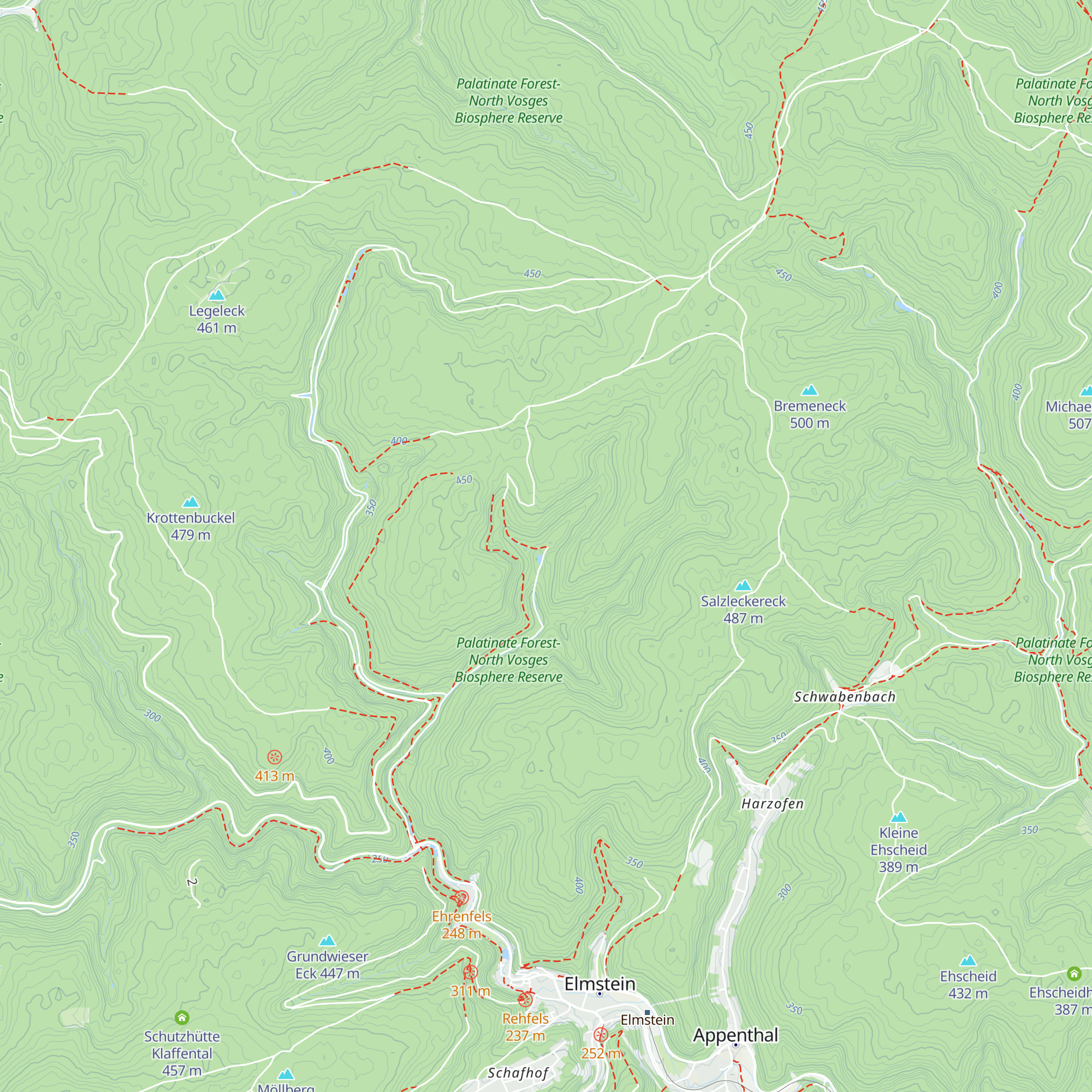 Trockentalhütte map